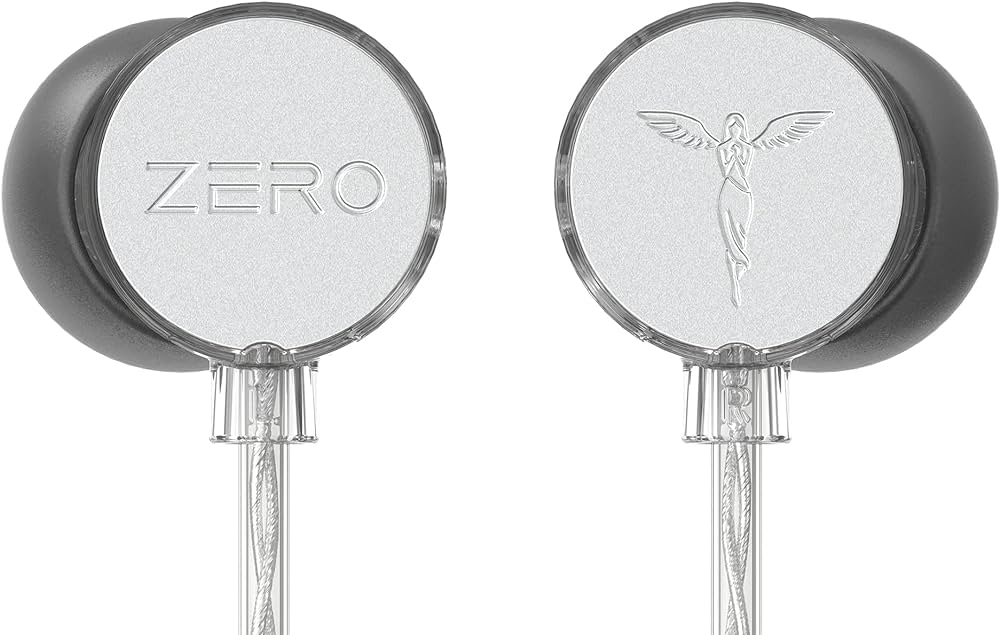 TANCHJIM ZERO Kopfhörer, 10 mm dynamisch, In-Ear-Monitor IEM, mit Mikrofon, DSP, USB-C, Silber