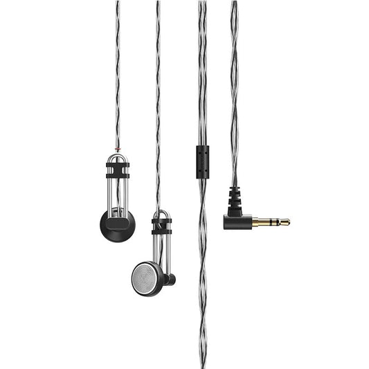 Casti IEM Moondrop U2, dinamic driver  de 14,8 mm, Hi-Fi , IEM Monitor ,jack 3.5mm , Negru