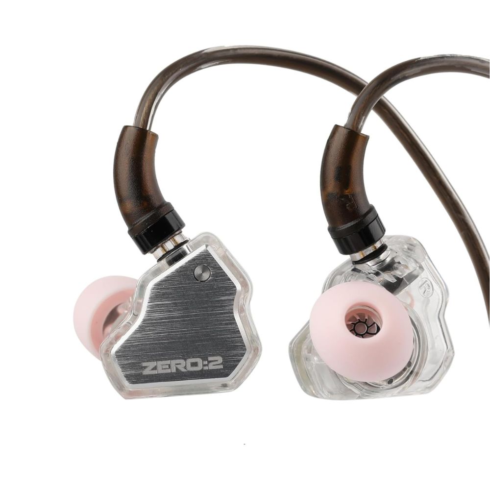 7HZ x Crinacle ZERO II,IEM,  USB-C, driver 10mm, microfon HD, Hi-FI Sound ,Cristal