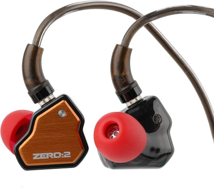 7HZ x Crinacle ZERO II In-Ear-Kopfhörer, USB-C, 10-mm-Treiber, HD-Mikrofon, Orange