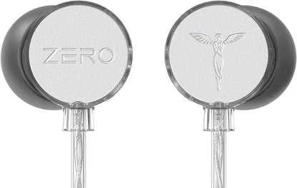 TANCHJIM ZERO Headphones, 10mm Dynamic, In-Ear Monitor IEM, with microphone, DSP, USB-C, Silver
