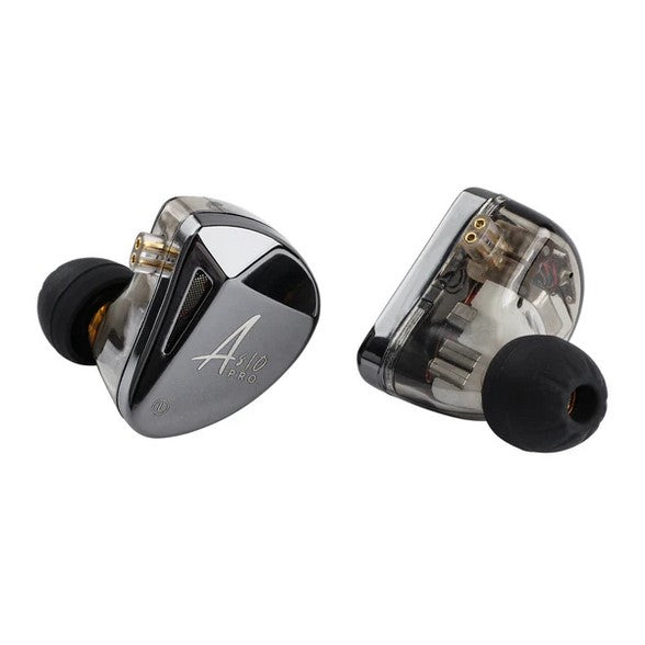 Casti KZ AS10 PRO, 5BA+5BA, IEM ,Monitor in-ear ,stereo ,HiFi ,Bass , pentru muzicieni audiofili, Microfon HD, Negru