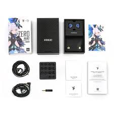 IEM TRUTHEAR x Crinacle Zero BLUE2, Dual Dynamic Driver, cablu detasabil cu microfon si fara micron, IEM, HI-FI Bass, Dopuri din Spuma, Albastru