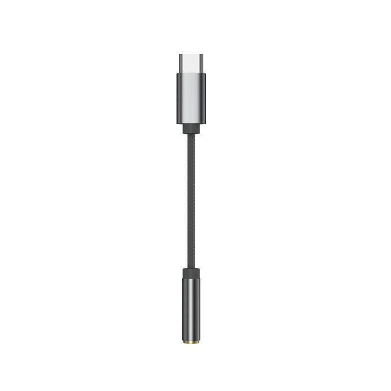 Adaptor audio KZ AM01 tip C la jack 3,5 mm , 32 biti/384 kHz Hi-Fi DAC ,Amplificator IC Cablu audio pentru casti cu cip dublu Universal