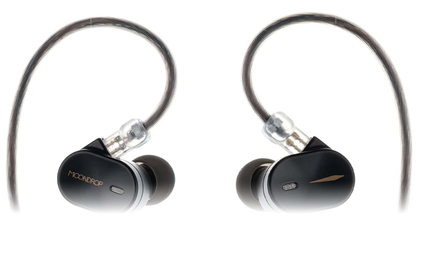 Casti Moondrop CHU III, IEM Driver Dinamic 10mm, Hi-Fi, cavitatea din aliaj durabil aluminium, cablu Jack 3.5mm, cablu detasabil,Negru