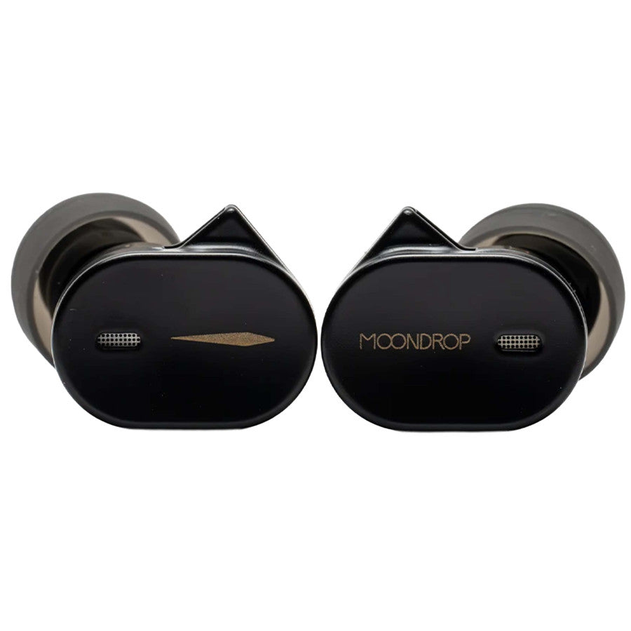 Casti Moondrop CHU III, IEM Driver Dinamic 10mm, Hi-Fi, cavitatea din aliaj durabil aluminium, cablu Jack 3.5mm, cablu detasabil,Negru