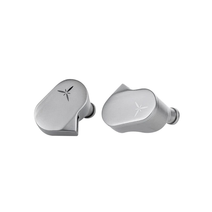 IEM MOONDROP LAN-Kopfhörer, Hi-Fi, Dual Dynamic 2DD von 10 mm, vollständige Zinklegierung, mit Beryllium beschichtete Verbundmembran, abnehmbares Kabel, Silber 