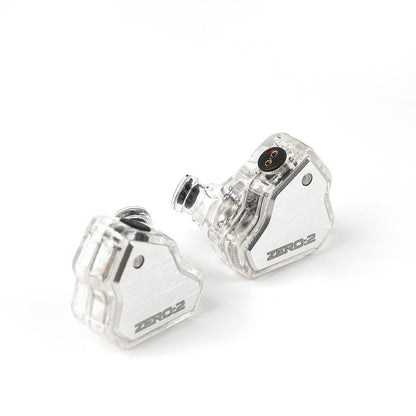 7Hz x Crinacle Zero 2 ,Driver dinamic de 10 mm ,cablu detasabil cu fir OFC, Hi-Fi Sound jack 3.5 ,IEM, Cristal