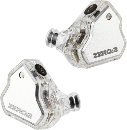 7Hz x Crinacle Zero 2 ,Driver dinamic de 10 mm ,cablu detasabil cu fir OFC, Hi-Fi Sound jack 3.5 ,IEM, Cristal