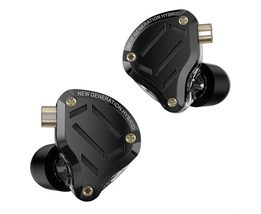 ! Casti KZ ZS10 Pro 2 Generation, Comutator de reglare pe 4 nivele, Hibride 10 drivere, metal, HIFI, Stereo Bass, Monitor, Microfon HD, Negru